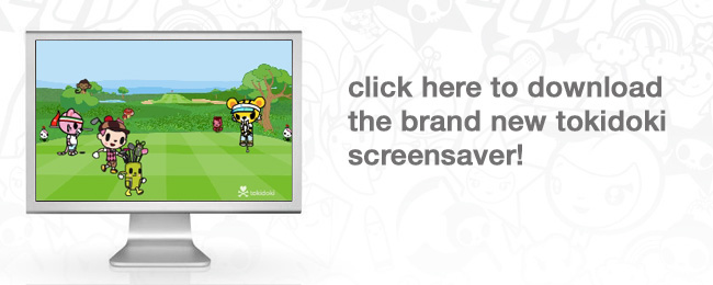 new tokidoki screensaver
